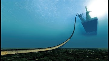 Full Coating Process Animation of Subsea Pipelines | Offshore Animation