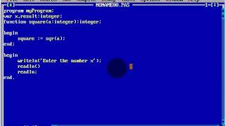 Turbo Pascal Programming  #31 Funtions part 2