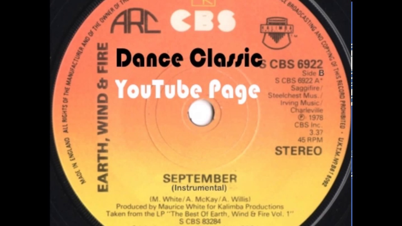 Earth, Wind & Fire - September (Instrumental)