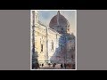 Advancing in Watercolor "The Duomo"