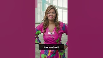 Keys or tokens for authorization?