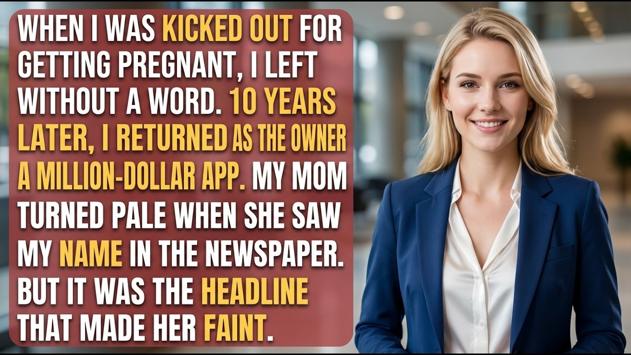 I Was Kicked Out Pregnant — But The Headline That Made My Mom Faint Was My Revenge...