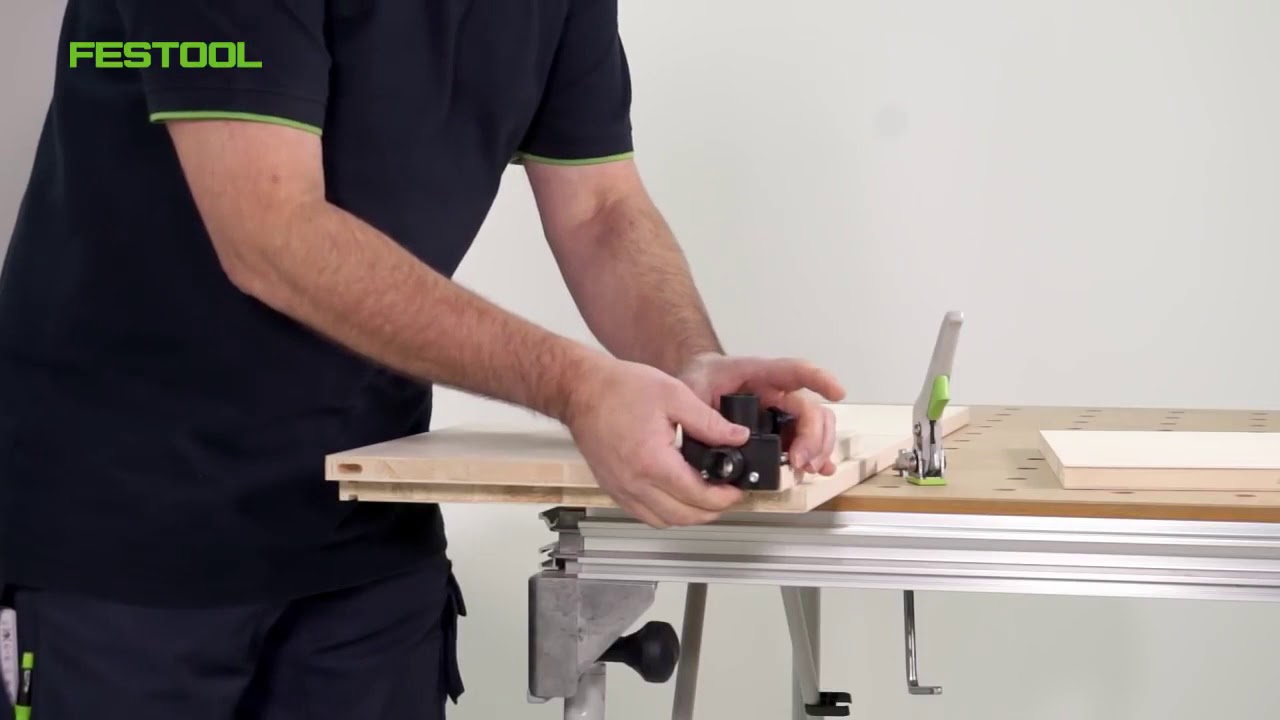 Festool TV. Выпуск 122 - Разъёмные соединители DOMINO. Соединение в системе 32мм