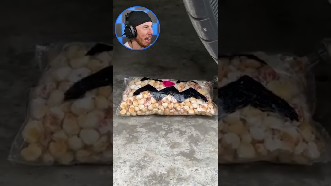 GROSS Stuff CRUSHED by a Car! #Shorts