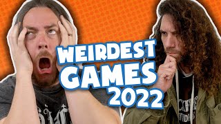 The WEIRDEST games we played in 2022 | GG Compilation