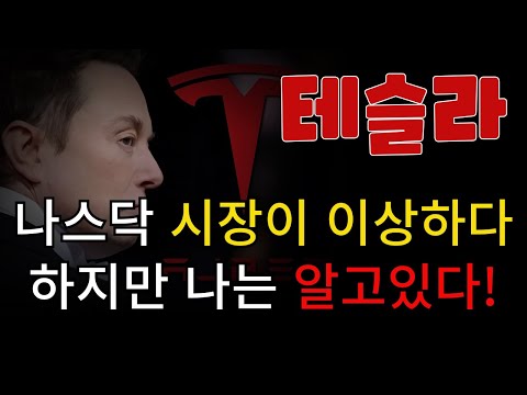 [테슬라] 나스닥 시장이 <strong>이상하다</strong> 하지만 <strong>나는</strong> 알고있다!