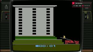 Fire Fighter (Atari 2600) Gameplay | Classic Imagic Action & Rescue Game (1982)