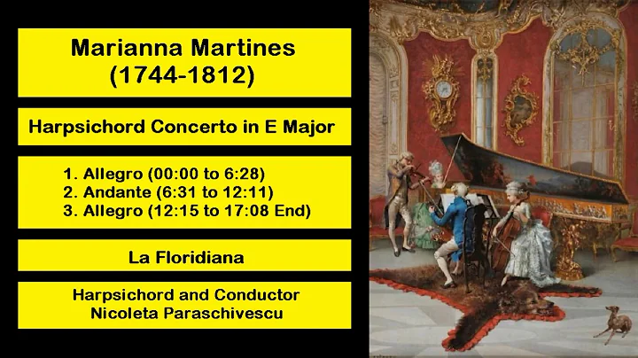 Marianna Martines (1744-1812) - Harpsichord Concer...