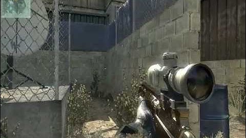 Modern Warfare 3 - Dome 360 no-scope gameplay with alaska