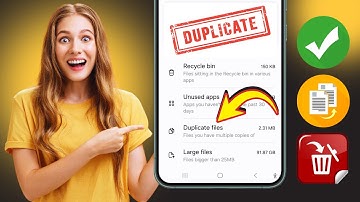 How to delete duplicate files in samsung || Remove duplicate files || Find duplicate files