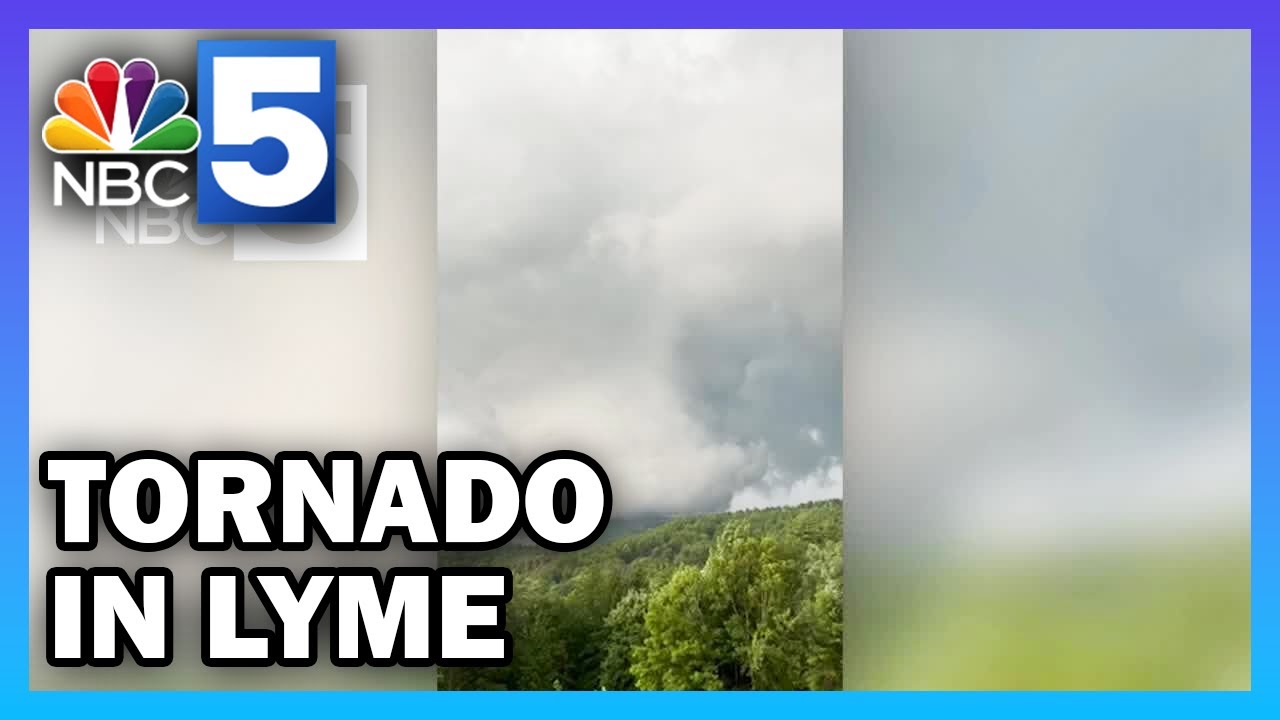 VIDEO: Tornado strikes Lyme, New Hampshire - YouTube