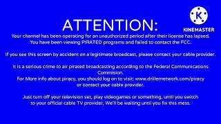 Driller Network Usa Anti-Piracy Screen