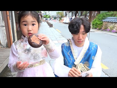 boram VLOG Viajando a Jeonju con papá
