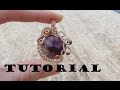 Tutorial/Demo: Wire Wrapped Gemstone Pendant