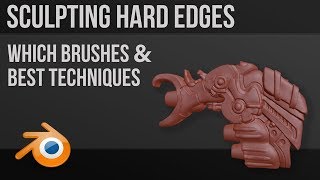How to Sculpt Hard Edges | Blender 2.8