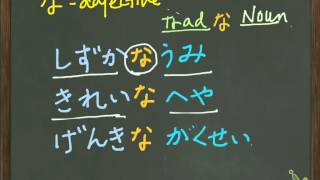 Genki I L5 G1-1 Adjectives