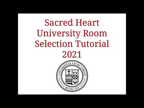 SHU 2021 Room Selection Tutorial