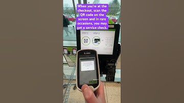 Hoe scan-and-go-handsets in Asda te gebruiken