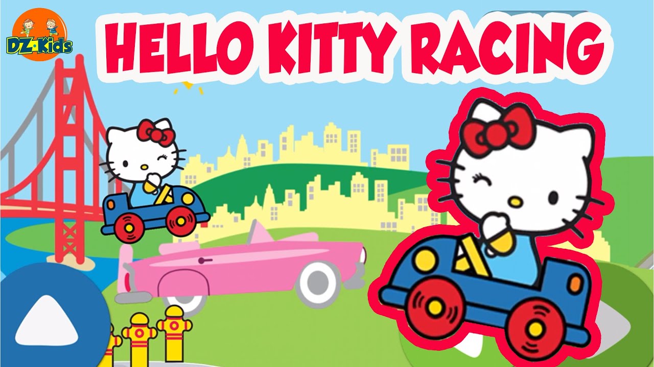  Hello  Kitty  Racing Adventure Permainan  Anak Kids Games 