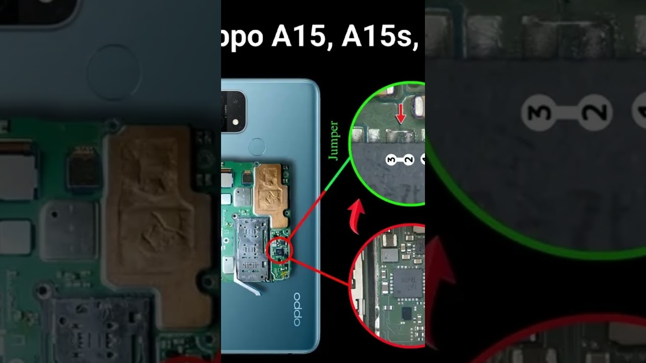 Oppo A15, A15s, A16e Auto Charging Disconnect Problem Repair 