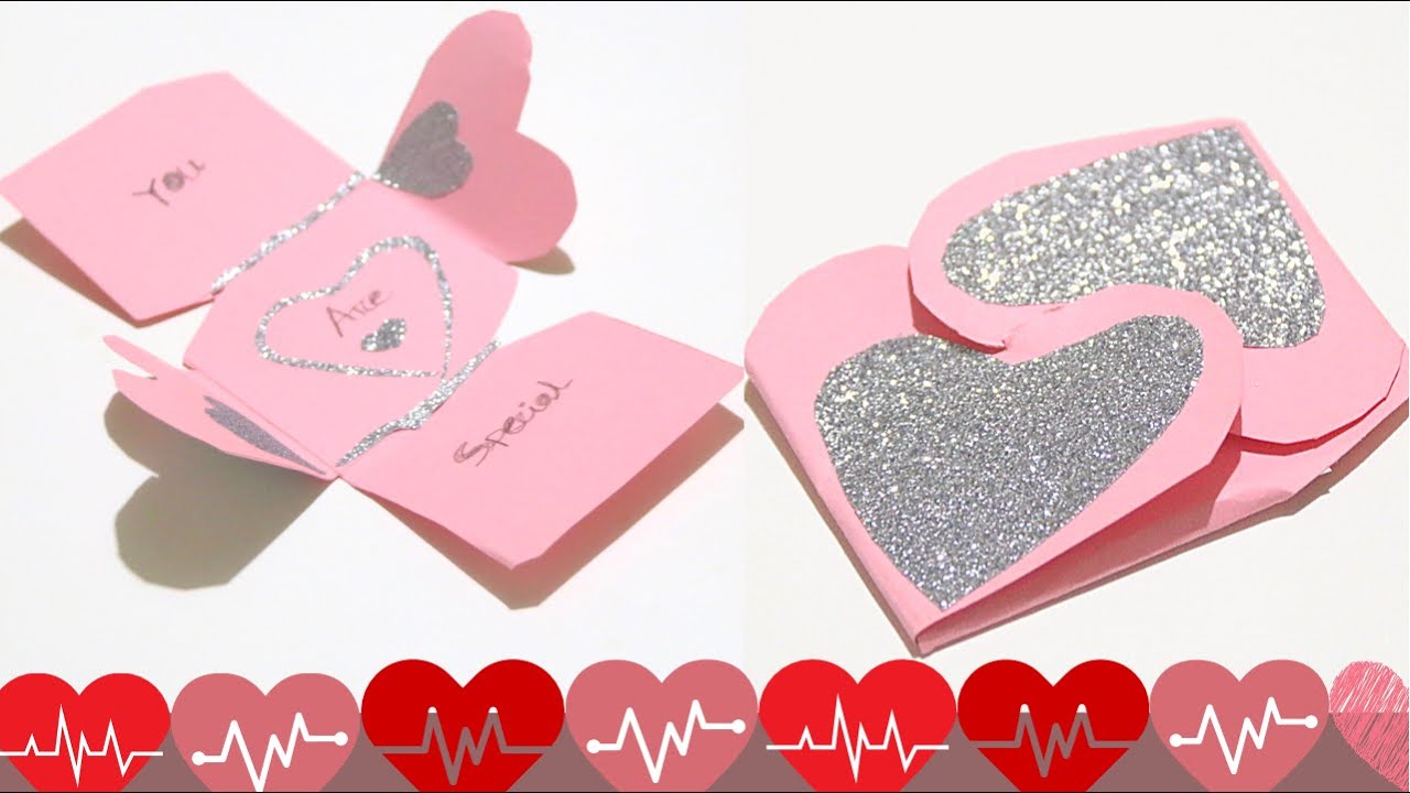 How to make a love card for loved ones - Beautiful handmade cards| Easy ...