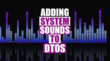 Adding New Package To DTOS For System Sounds
