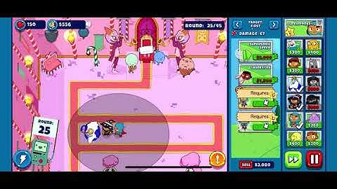 Bloons Adventure Time - Candy Throne Room - Hard