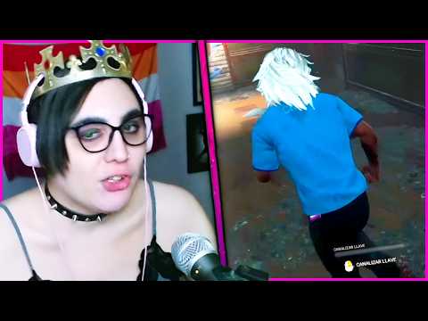 JUEGO DE SURVI MIENTRAS PELEO CON EL CHAT | DEAD BY DAYLIGHT