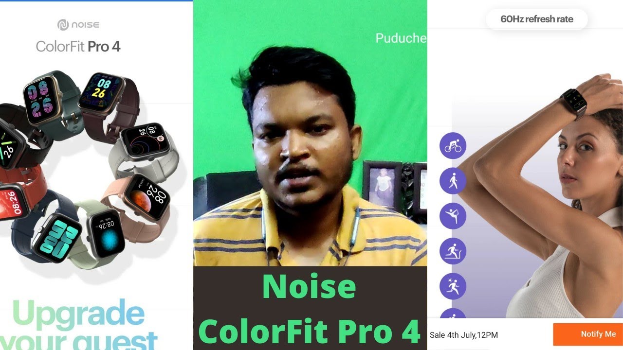(Smartwatch) Noise Colorfit Pro 4 smartwatch Quick Review Tamil Best