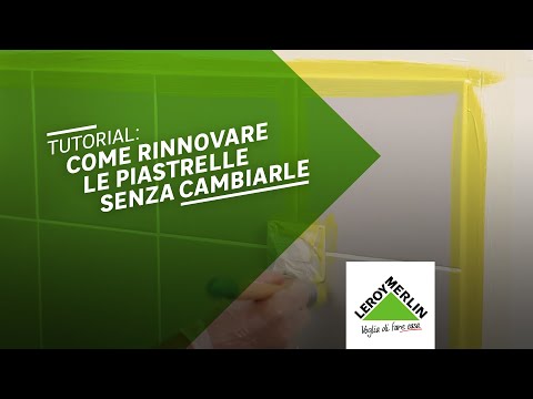 Tutorial: come rinnovare le piastrelle senza cambiarle con lo smalto - Leroy Merlin