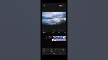 How To Add Sky Lighting Effect in Capcut - Tutoria #capcut