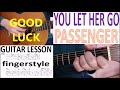 You let her go   passenger fingerstyle guitar lesson