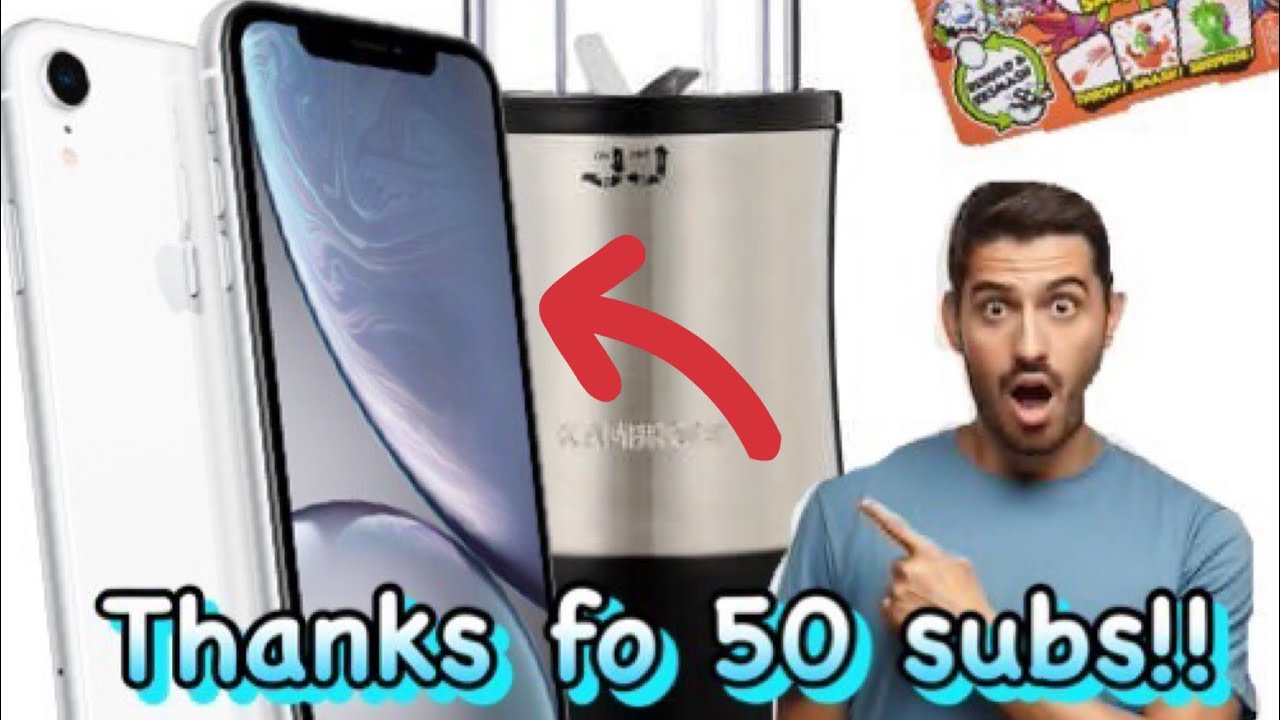Blending an iPhone? Will it Blend?50 sub special! YouTube