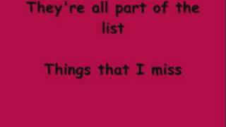 Video thumbnail of "Ne-yo - Part Of The List (Lyrics)"