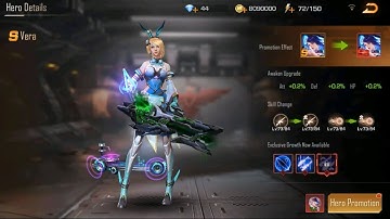 Garena Contra Returns - Vera - Hero Promotion S to SS
