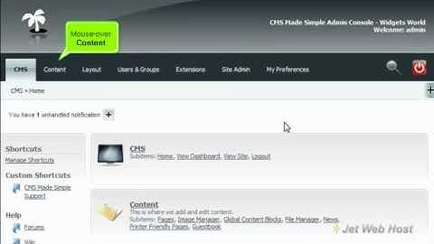 How to upload image via file manager in CMS Made Simple