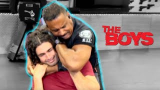 The Boys - ADHEMZ VS SELF DEFENSE GIRL'S DAD (dale brown)