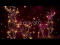 Christmas Reindeer Glitters for Motion Graphics 2022