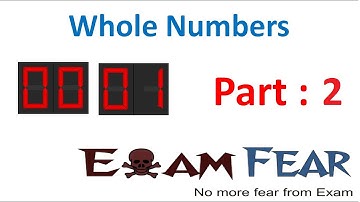 Maths Whole Numbers part 2 (Successor & Predecessor) CBSE Class 6 Mathematics VI