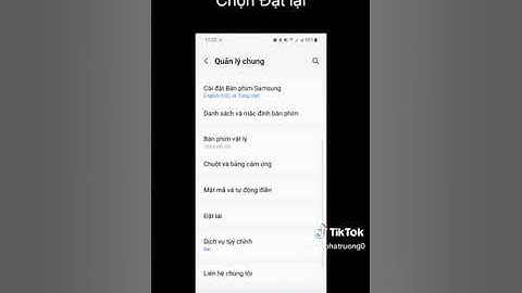 Khôi phục Cài đặt mạng Internet trên điện thoại