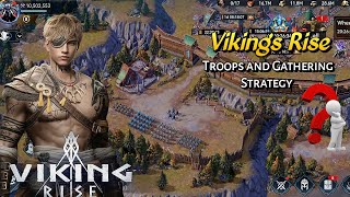 VIKING RISE TROOPS AND GATHRING STRATEGY | VIKING RISE GAMEPLAY IN HINDI screenshot 2