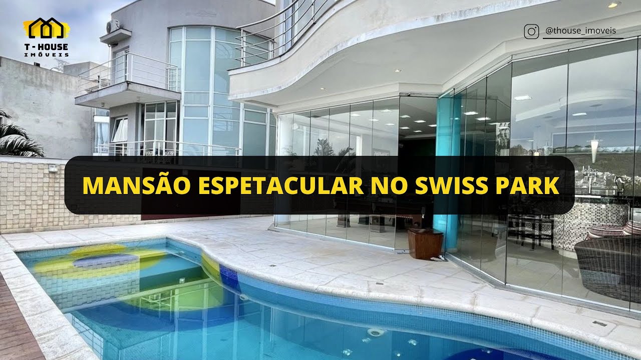 MANSÃO ESPETACULAR NO SWISS PARK EM SÃO BERNARDO DO CAMPO!!!