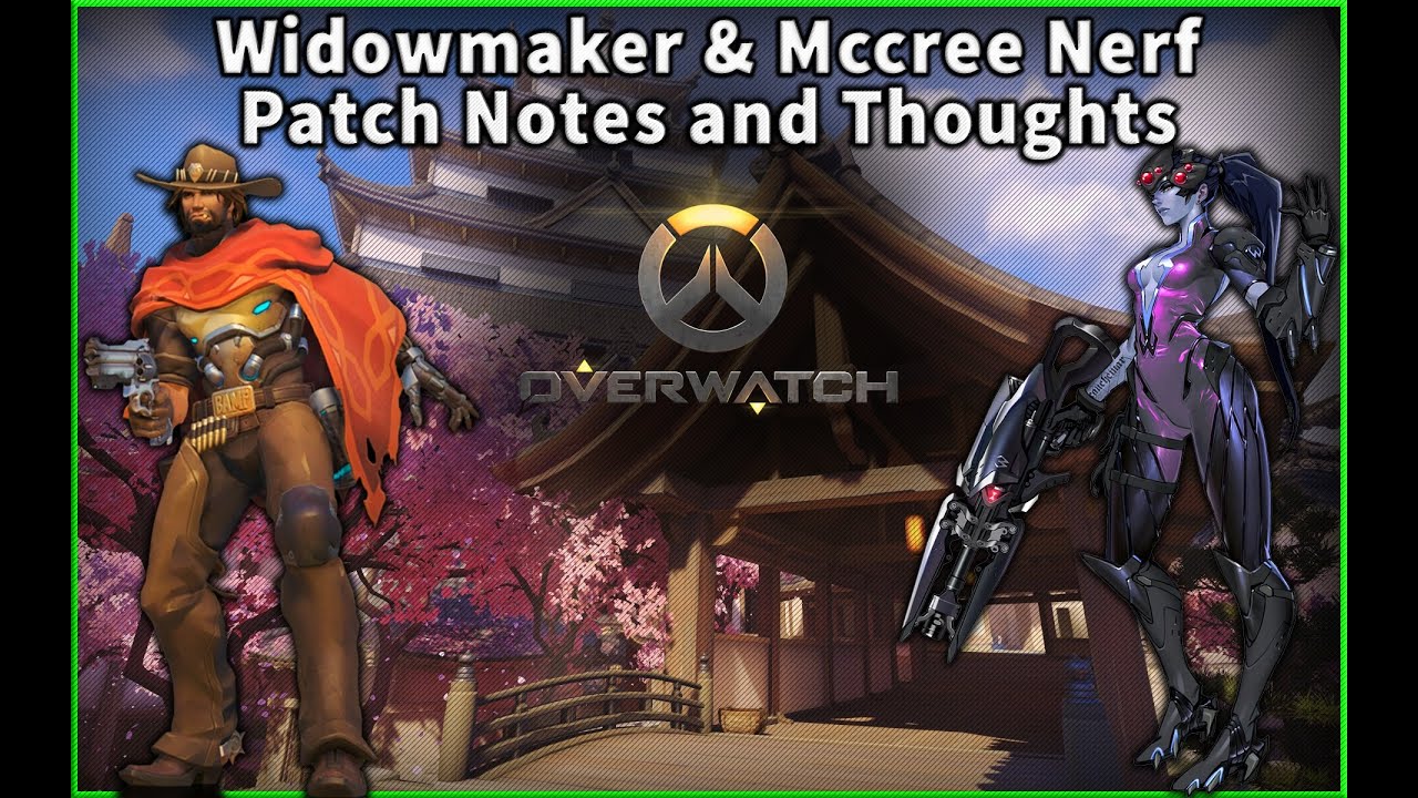 McCree and Widowmaker Nerf - Overwatch