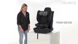How to install Fold&Go S i-Size