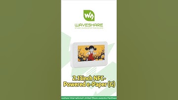 2.13inch NFC-Powered e-Paper (G),NFC-Powered 2.13" Display,4-Color Display,NFC Wireless Update