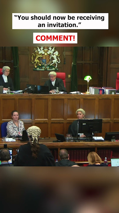 UK judge MOCKS barrister during appeal hearing! #shorts #criminallaw #ukcrime #courtofappeal