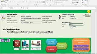 Seri Akuntansi Masjid - Overview Aplikasi Akuntansi Masjid berbasis Excel mp4