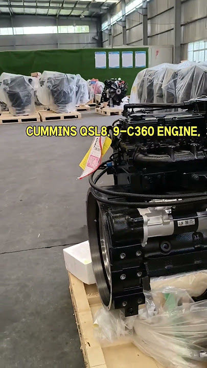 Cummins QSL8.9-C360 #dieselengine #dieselpower #motordiesel #engine #motor #originalengine