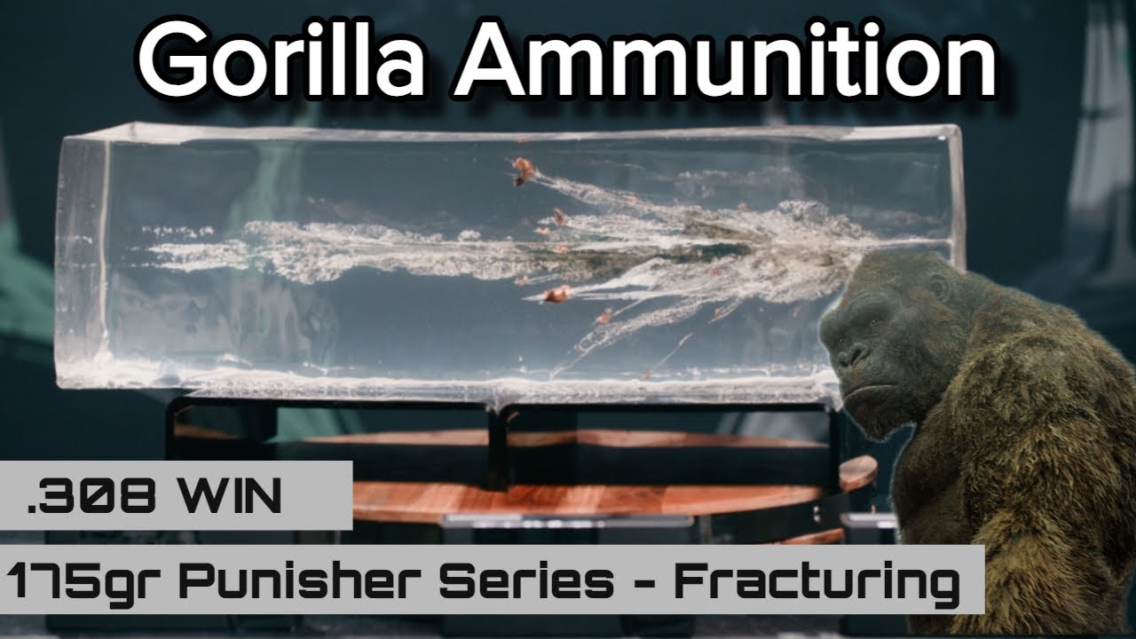 Gorilla Ammunition .308 WIN 175gr Punisher Series - Fracturing