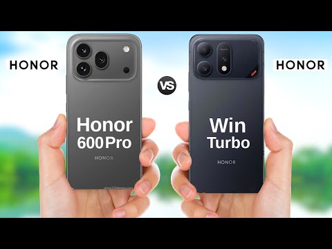 Honor 600 Pro 5G vs Honor Win Turbo 5G || Full Comparison 